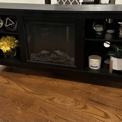 Tv Stand With FirePlace