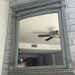 Sage green living room mirror/dining room mirror