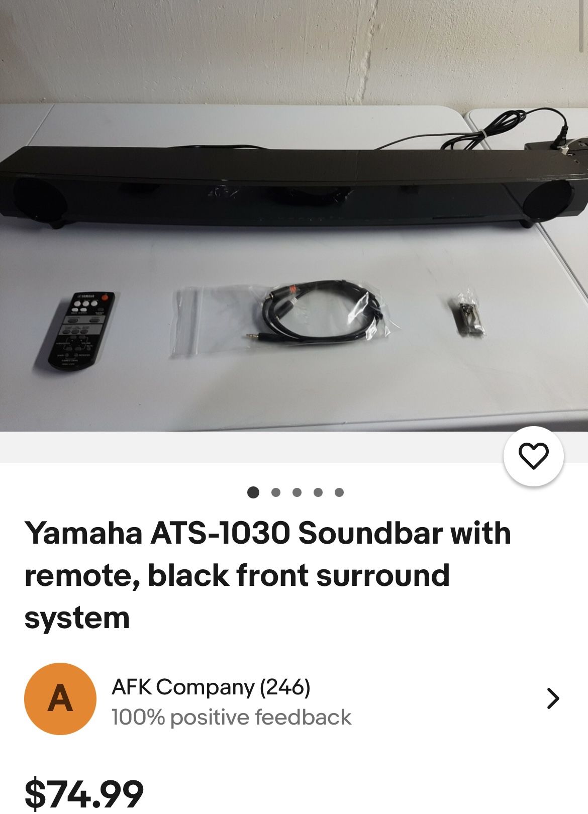 Yamaha Sound Bar
