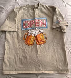 After Life Open Beer Graphic T-Shirt