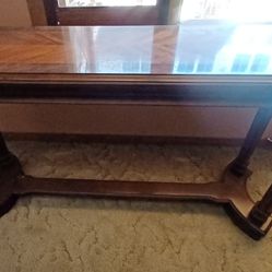 Vintage Mid Century Console Table 