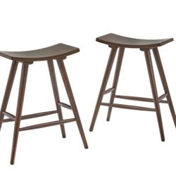 Brand New Counter Stools, Set Of 2,  Assembled: Bar Chairs