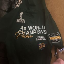 Green Bay 4x World Champion Hoodie 