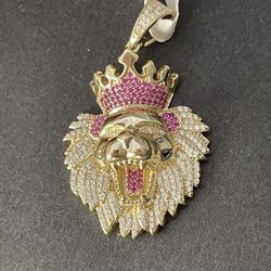 Silver 925 Lion Pendant