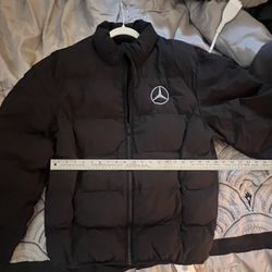 Black Mercedes Benz Jacket 
