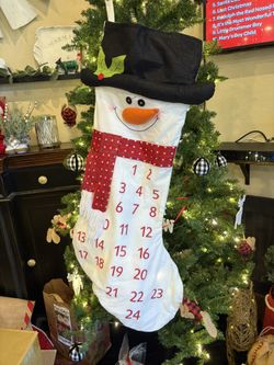 🎄 Large Snowman ⛄️ Calendar To Christmas 🎁 Day 