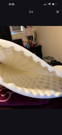 Queen Size Memory Foam Bed Topper