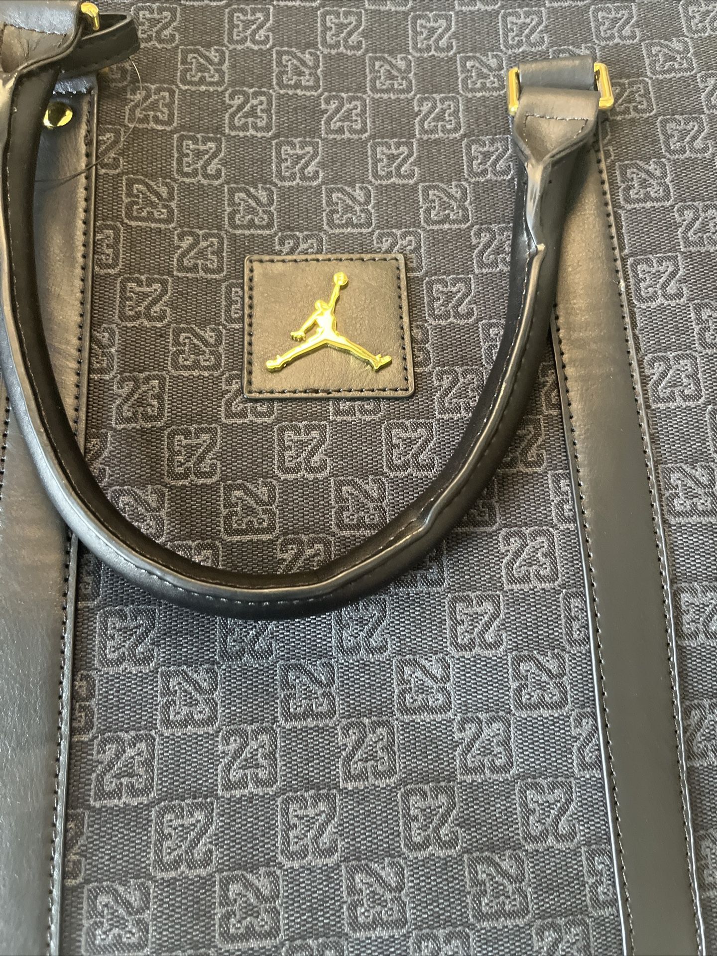Jordan Monogram Duffle Bag Black Men's - SS23 - US