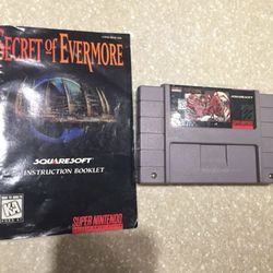 Secret of Evermore for Super Nintendo (SNES)