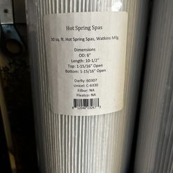 Hot Springs Spa filter