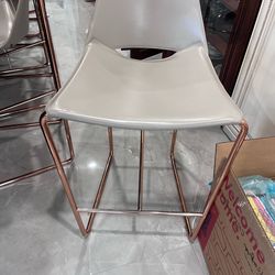 6 leather bar stools