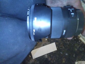 Sigma Camera Lens Black