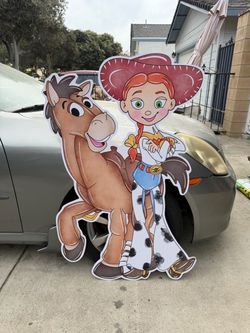 Toy Story Jessie & Bullseye Cutout Standee
