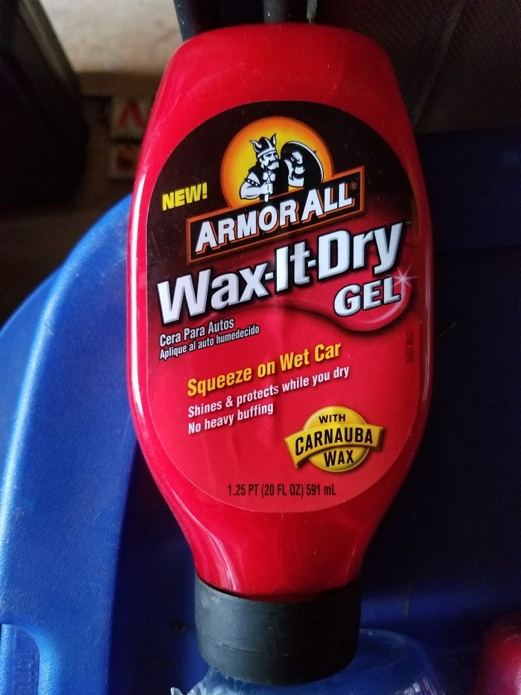 Power wash gel system for detailing csrs.