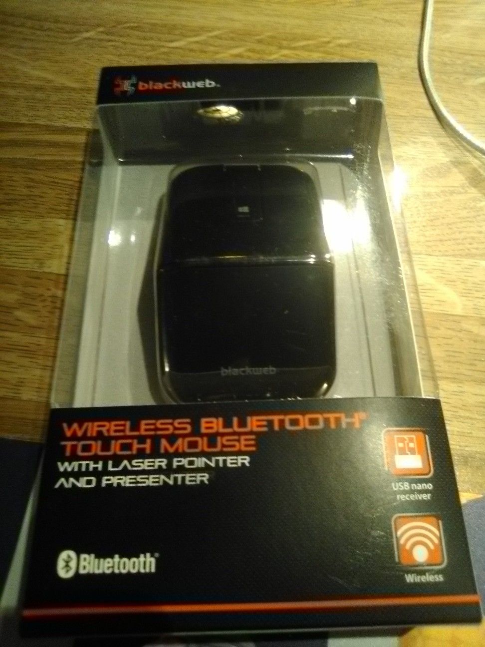 Blackweb wireless Bluetooth touch mouse