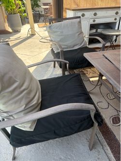 Patio Set with Firepit