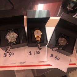 new brand watches prices pictured