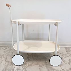 Small Modern 2-Tier Bar Cart NEW