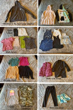Women's Clothing (XS-XL)