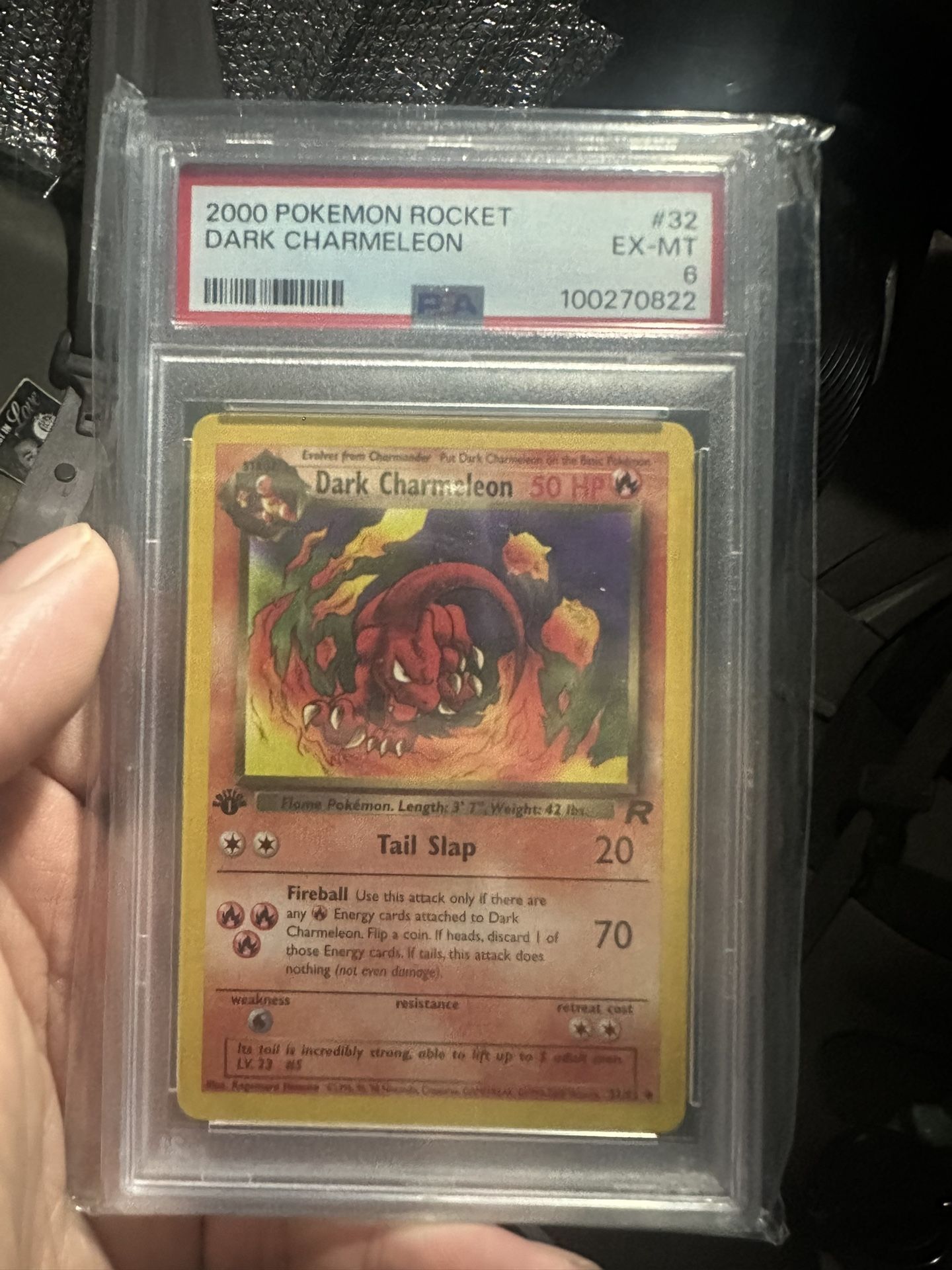 VINTAGE FIRST EDITION DARK CHARMELEON PSA 6