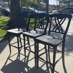 Black Bar Stools 