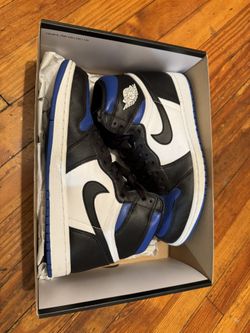 Jordan 1 Royal Toe Size 10 Preowned