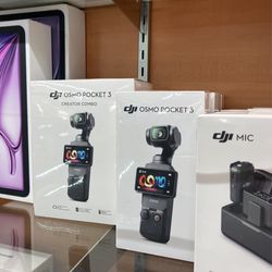 DJI OSMO Pocket 3 Camera New Available