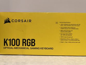 K100 RGB Gaming Keyboard