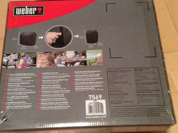Weber 7569 Premium Bbq Grill Cover For Spirit 200 300 Series Grills 40sold
