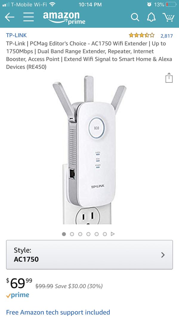 Tp Link Ac1750 WiFi Extender For Sale In Orlando FL OfferUp