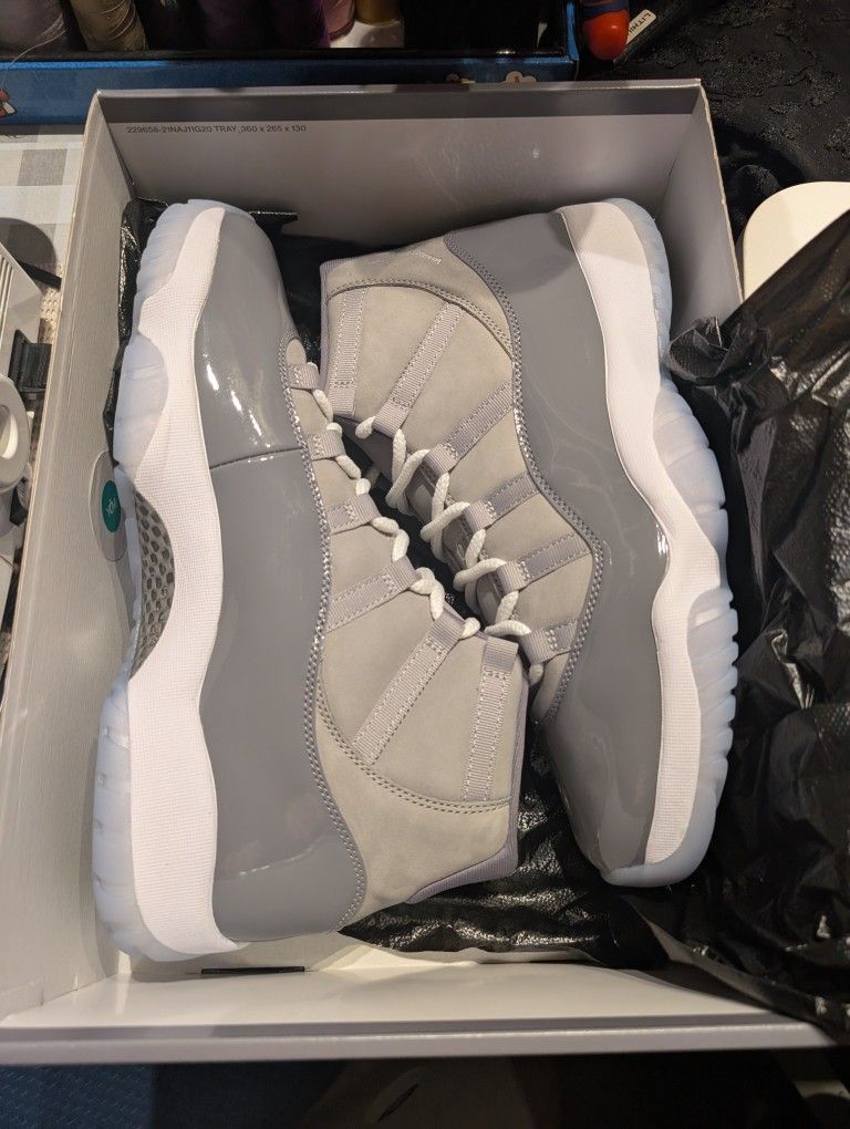 Cool Grey Jordan 11 Size 13