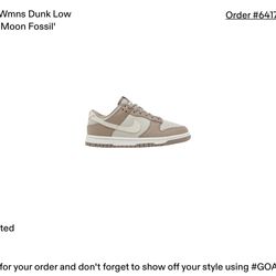 Women’s Dunk Low ‘Moon Fossil’