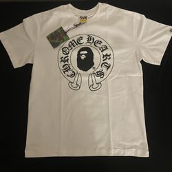 Bape Chrome Heart Tee