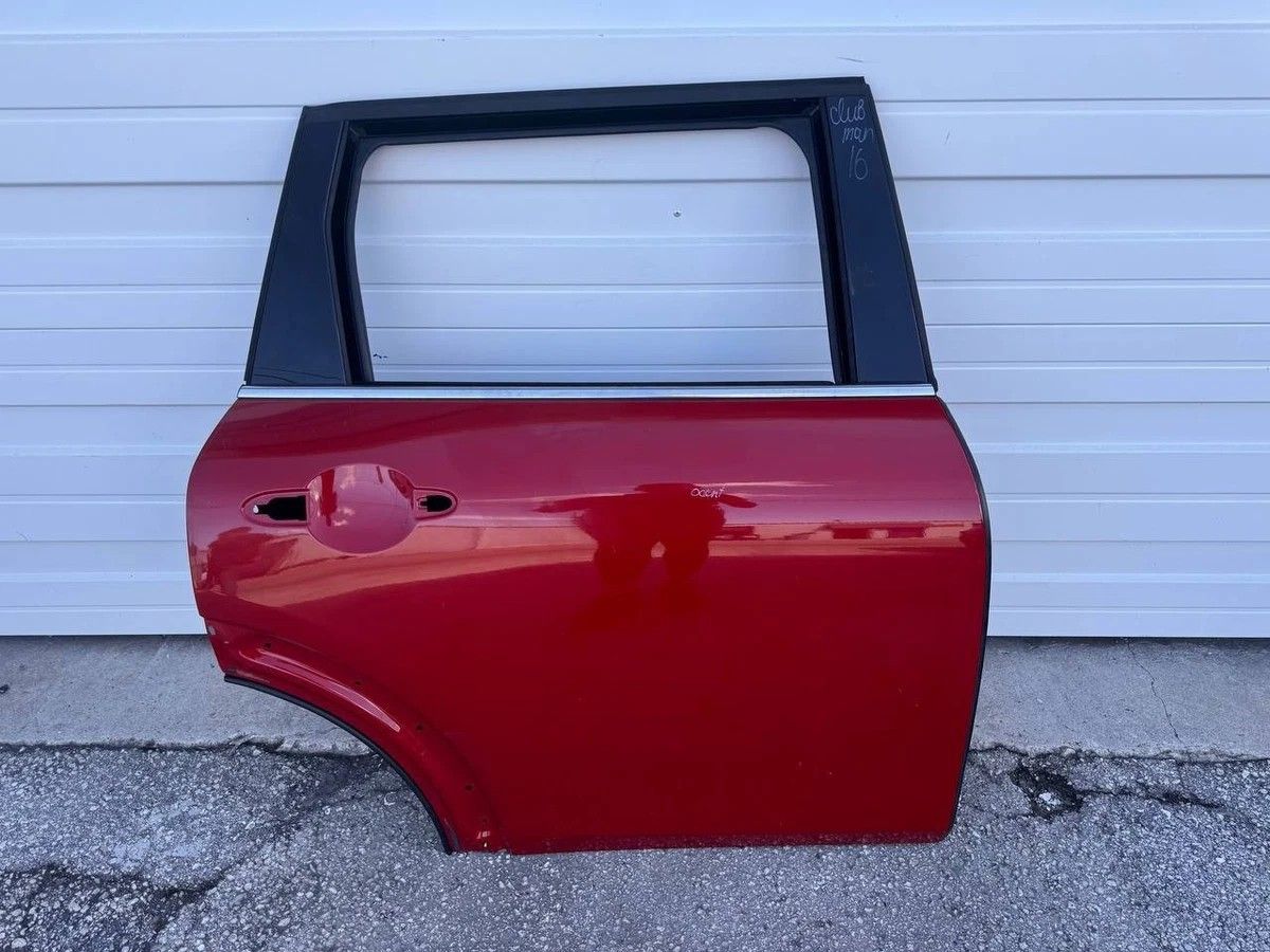 16-24 Mini Cooper Clubman F54 Rear Right Passenger Side Door Shell Red B83/3 OEM