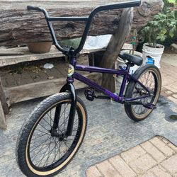 Purple Fitbikeco BMX Bike