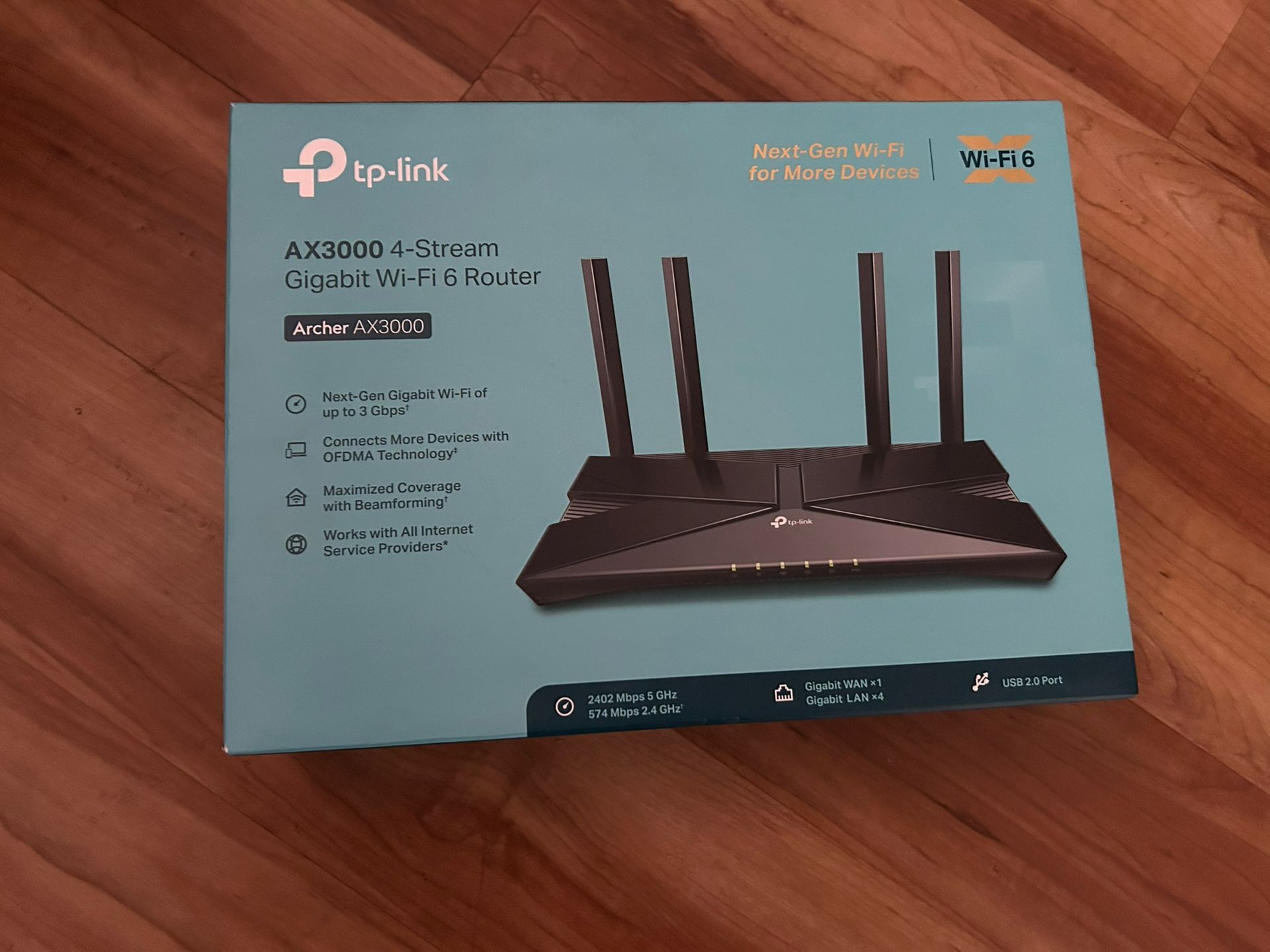 TP-Link AX3000 Pro WiFi 6 Router