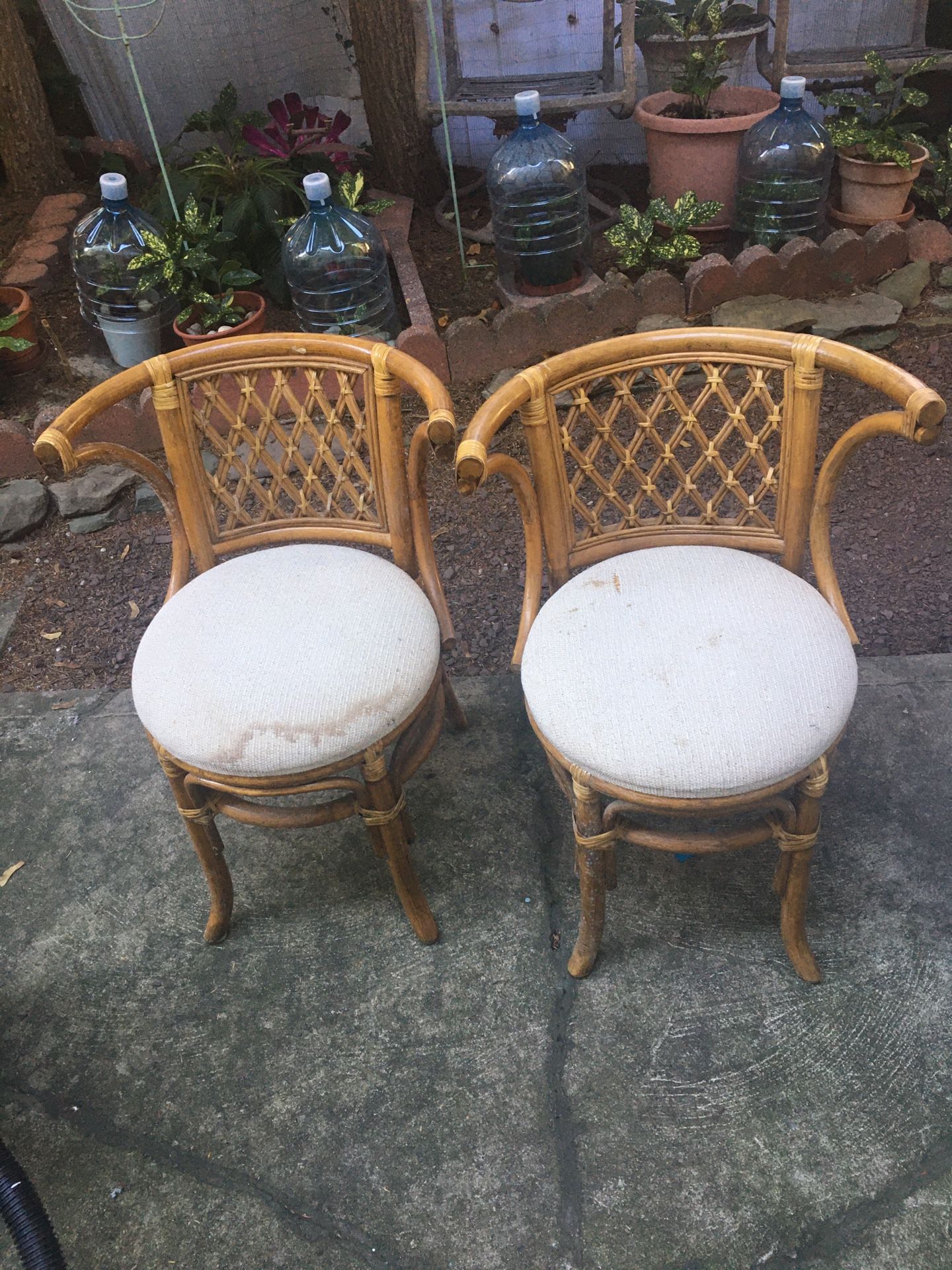 Nice Set Of Stools Vintage