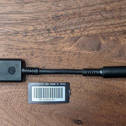 Genuine HP AC Power Adapter / Barrel Size Converter