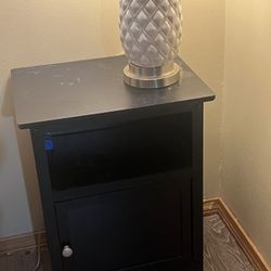 Must Go Today two Black Nite Side Tables