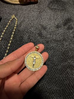 Jesus pendent/bezel