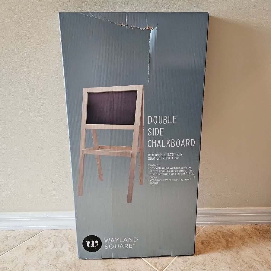Double Side Chalkboard NEW