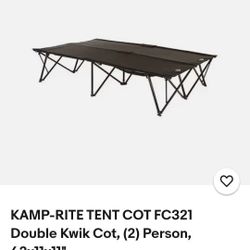 Double Cot For Camping 