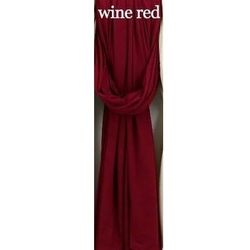 Womens Wine Red Premium Jersey Hijab