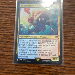 Magic The gathering final Fantasy Vivi Card