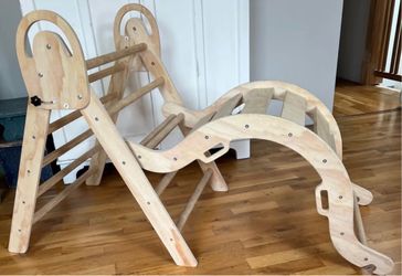 Montessori Indoor Wooden Play Set