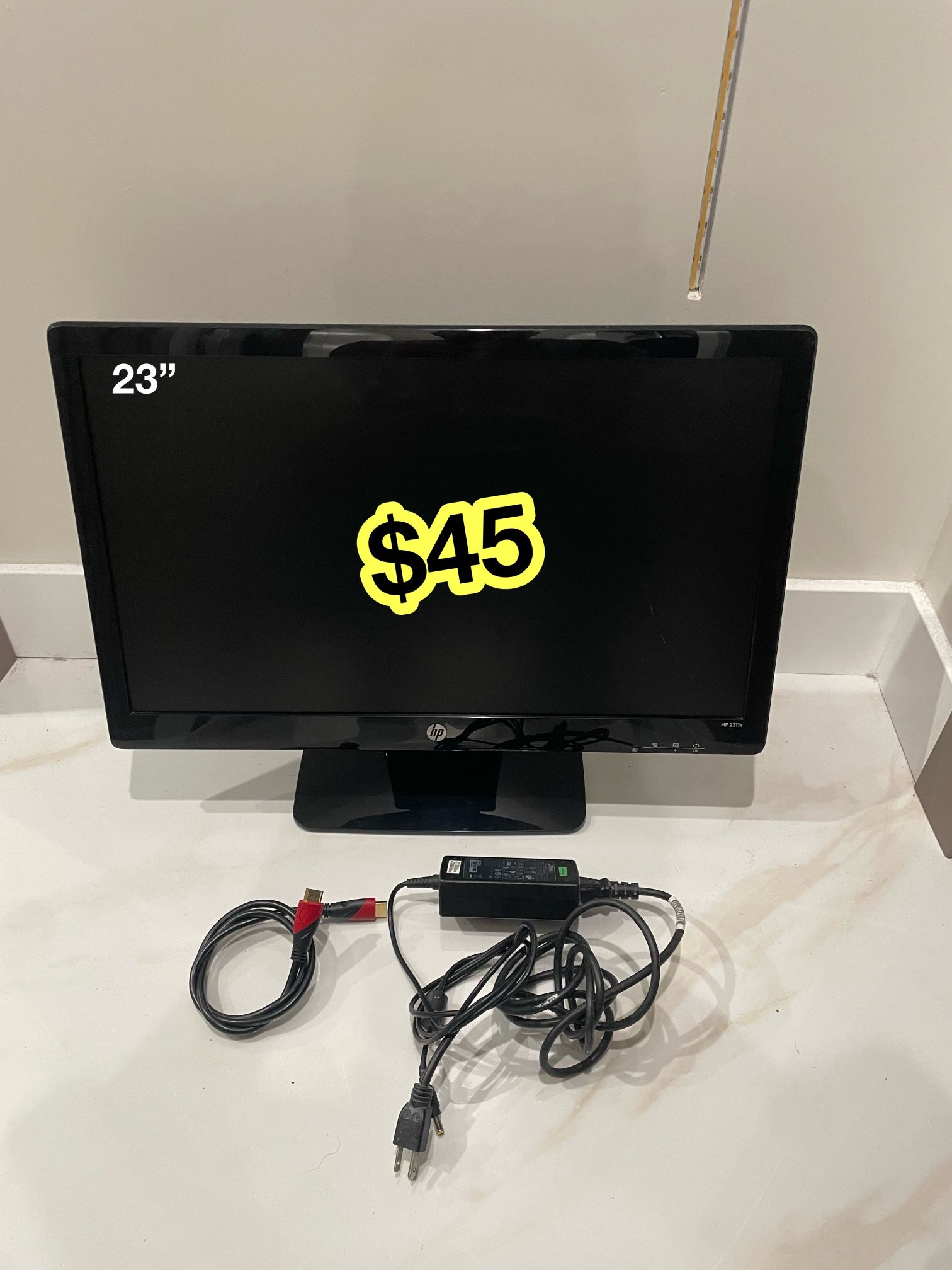 23” Hp 2311x Computer Monitor