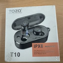 TOZO IPX8 Waterproof Earbuds 
