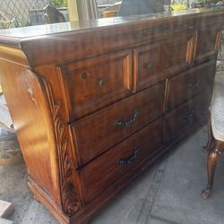 Dresser 7 Drawers Solid Wood