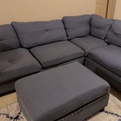 Couch With Ottoman