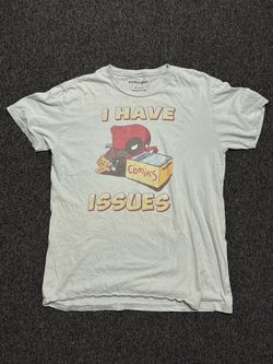 Marvel Deadpool 'I Have Issues' Graphic Tee